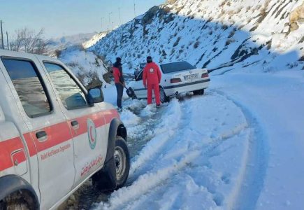 امدادرسانی هلال احمر به 3100 نفر در حوادث جوی