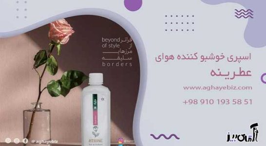 اسپری خوشبو کننده هوا عطرینه بیز