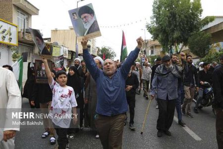 فریاد «مرگ بر اسراییل» در قم طنین انداز شد - خبرگزاری نشر روز | اخبار ایران و جهان