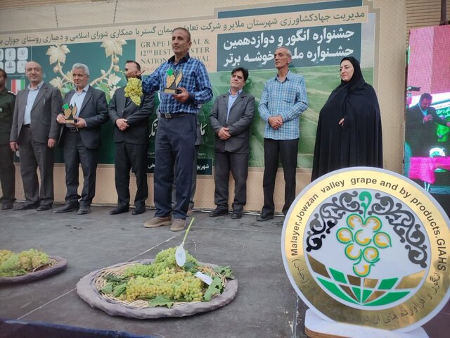 دوازدهمین جشنواره ملی خوشه برتر در ملایر برگزار شد