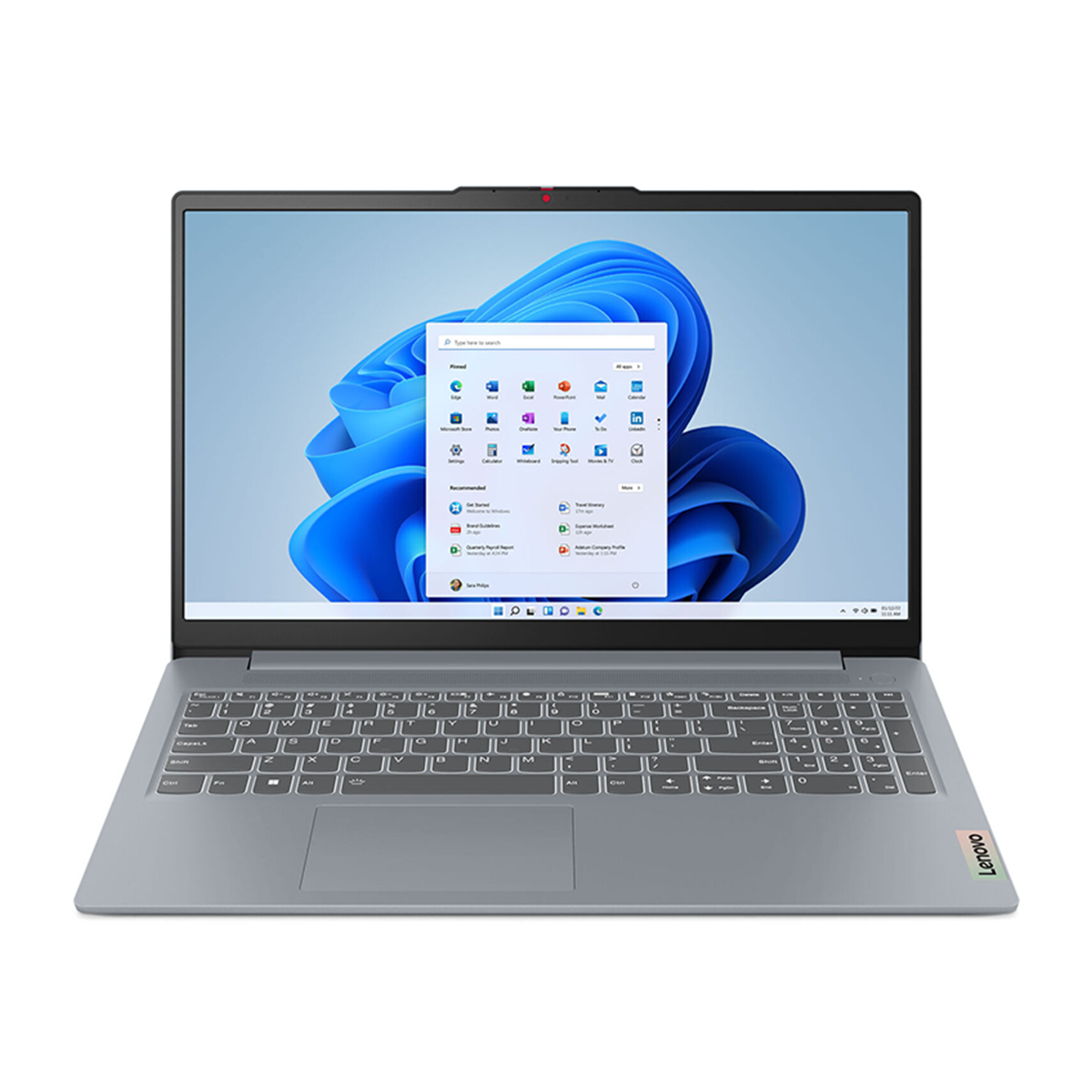 مشخصات فنی لپ تاپ لنوو 15.6 اینچی مدل IdeaPad Slim 3 i5 12450H 16GB 512GB