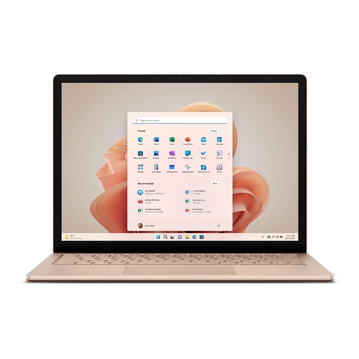 مشخصات فنی لپ تاپ مایکروسافت 13.5 اینچی مدل Surface Laptop 5 i7 ۱۲۵۵U 32GB 512GB