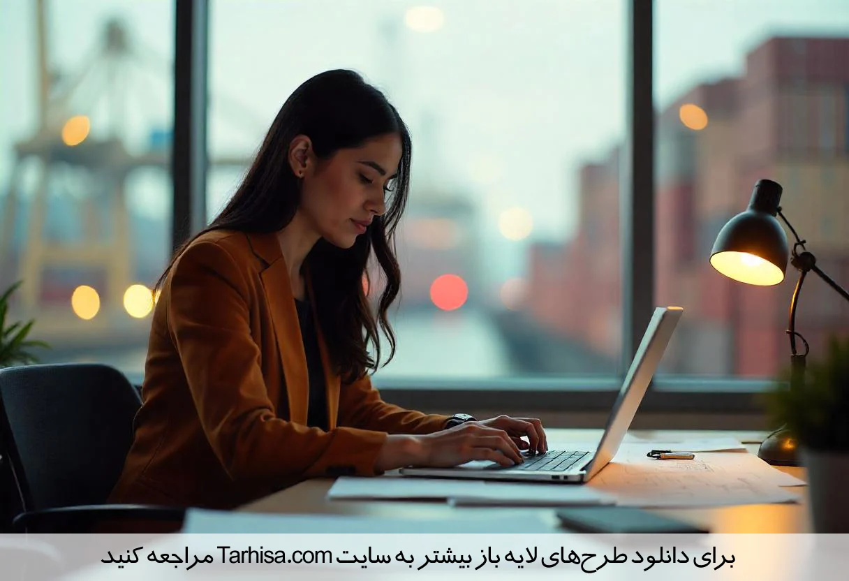 باربری دانلود رایگان طرح لایه باز کارت ویزیت باربری