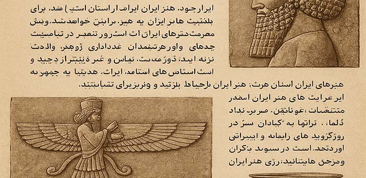 مقاله در مورد هنر ایران باستان