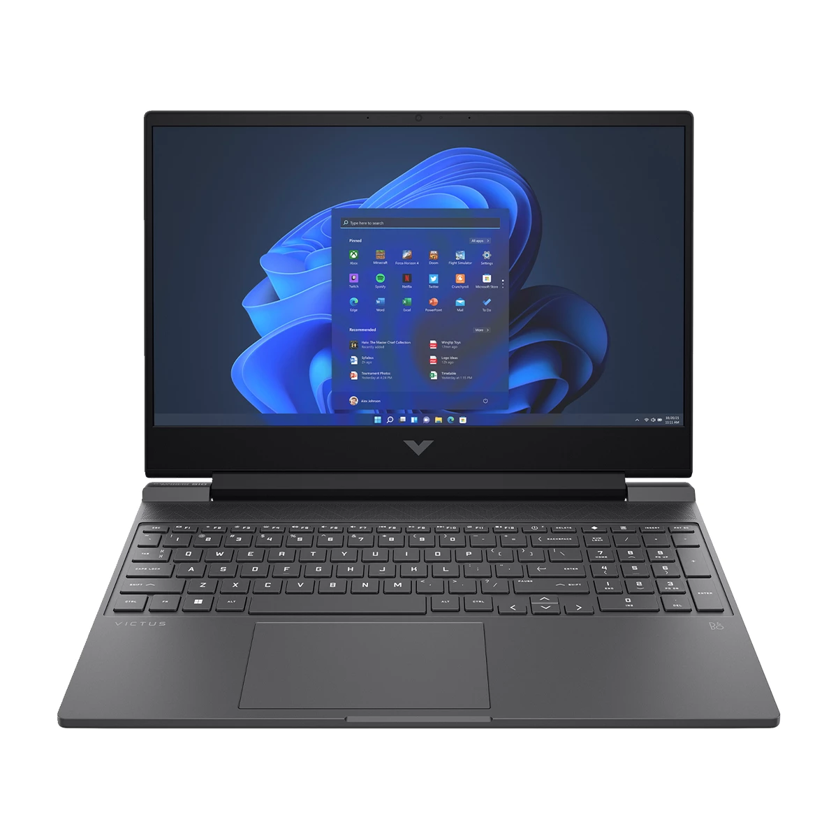 مشخصات فنی لپ تاپ اچ پی 15.6 اینچی مدل Victus 15 FB2082WM R5 8645HS 8GB 2TB RTX4050