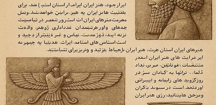 مقاله در مورد هنر ایران باستان
