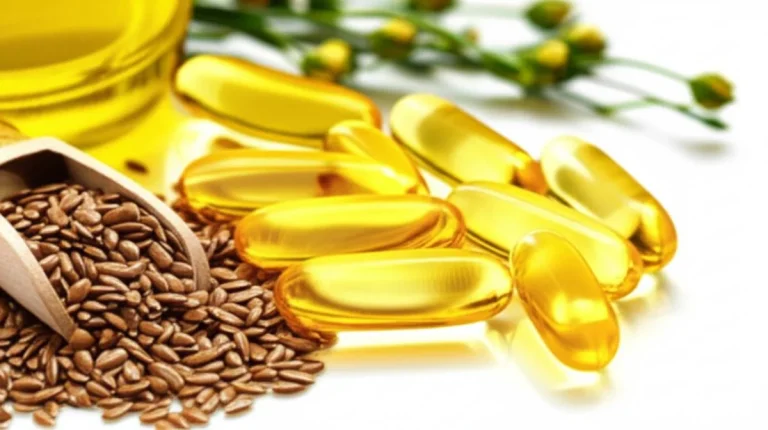 کپسول روغن بذر کتان حاوی امگا 3 باریج: ویژگی ها و فواید