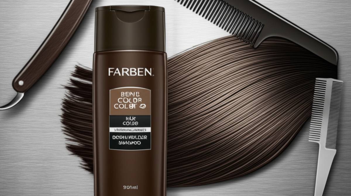نقد و بررسی شامپو رنگ موی مردانه قهوه ای فاربن | راهنمای خرید