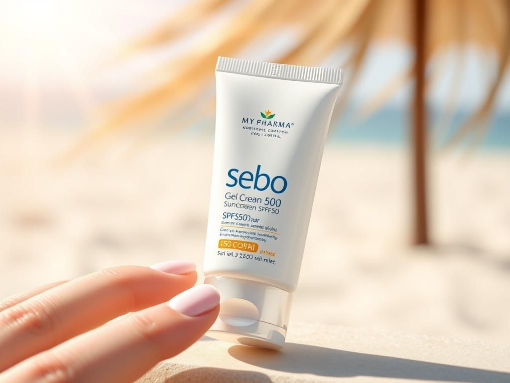 ژل کرم ضد آفتاب مای فارما سبو SPF50 نقد و بررسی (کنترل چربی)