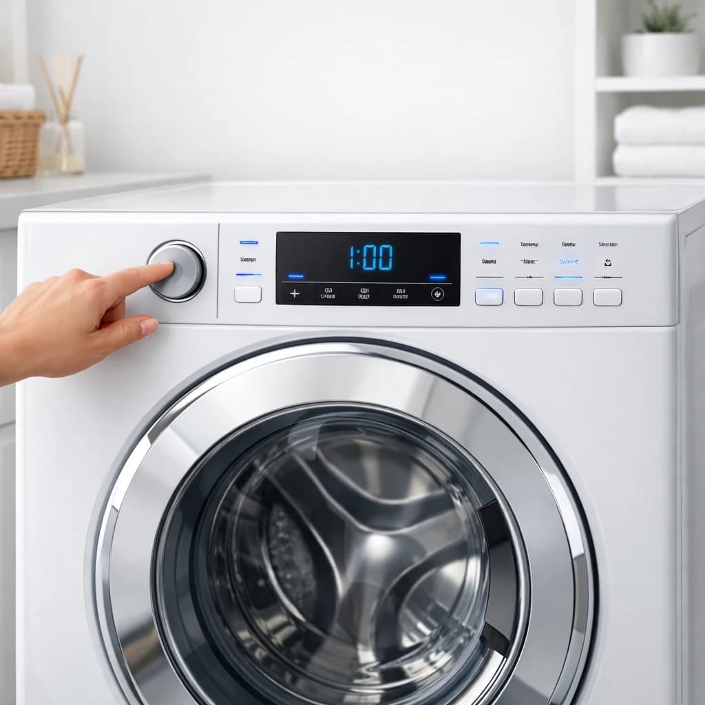 چگونه ماشین لباسشویی سامسونگ را روشن کنیم؟