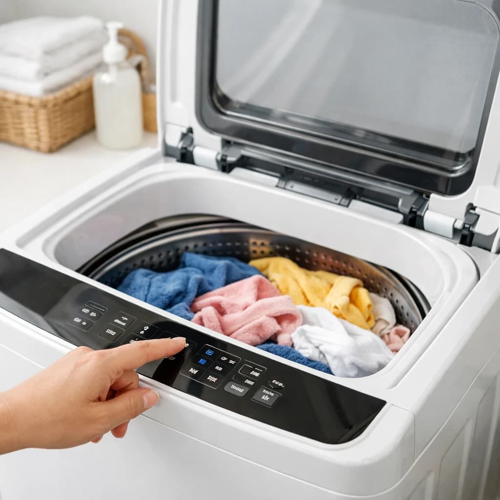 سامسونگ | ماشین لباسشویی طرز کار ماشین لباسشویی سامسونگ درب بالا چگونه است؟