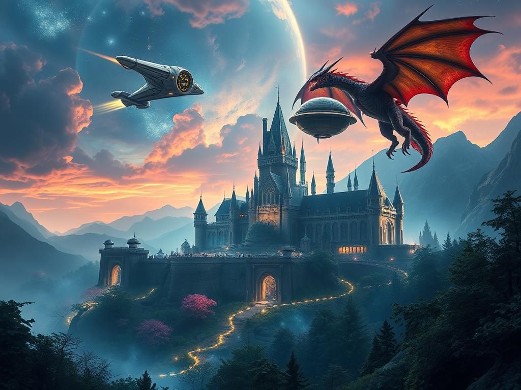 سری داستان‌های انگلیسی فانتزی و علمی-تخیلی